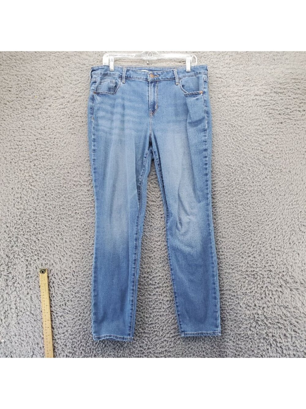 Old Navy Jeans Womens 14 Blue Pop Icon Skinny Fit Stretch Denim *Read*